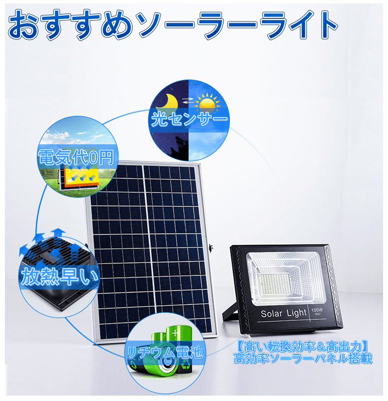 ソーラーライト LED 光センサー 屋外照明 | 浦崎株式会社