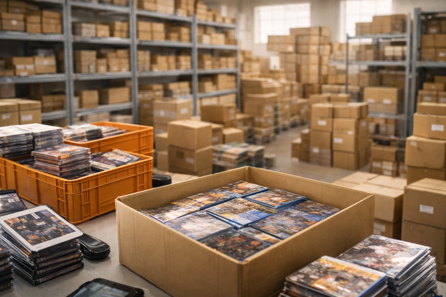 中古CD DVD ブルーレイ回収